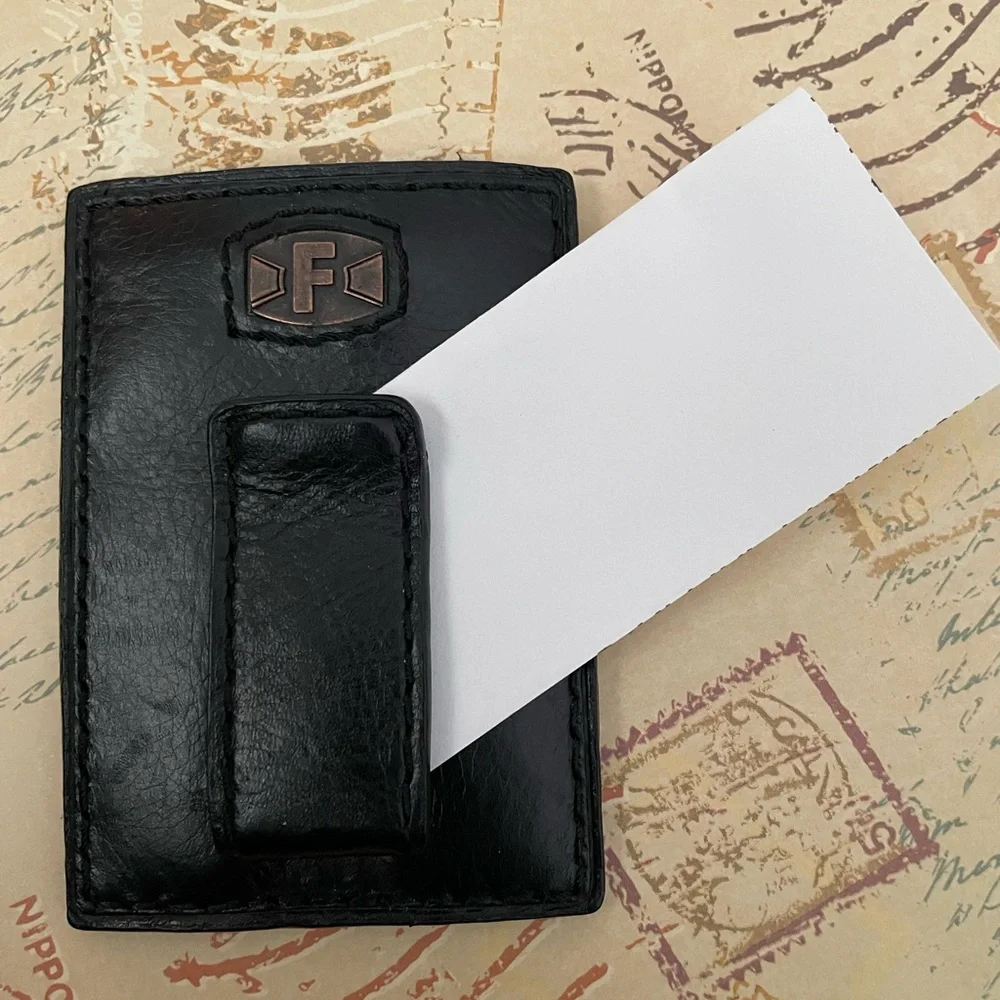 Fossil Black Card Holder